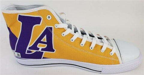 Magic Johnson Signed Los Angeles Lakers High-Top Sneaker (Beckett)