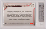 Charles Leclerc Signed 2020 Topps Chrome Formula 1 Aqua /99 - BGS Authentic