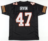 Michael Irvin Signed Miami Hurricanes Jersey (Beckett) Dallas Cowboys All Pro WR