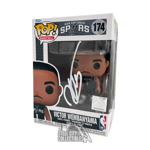 Victor Wembanyama Autographed San Antonio Spurs Funko Pop - Fanatics