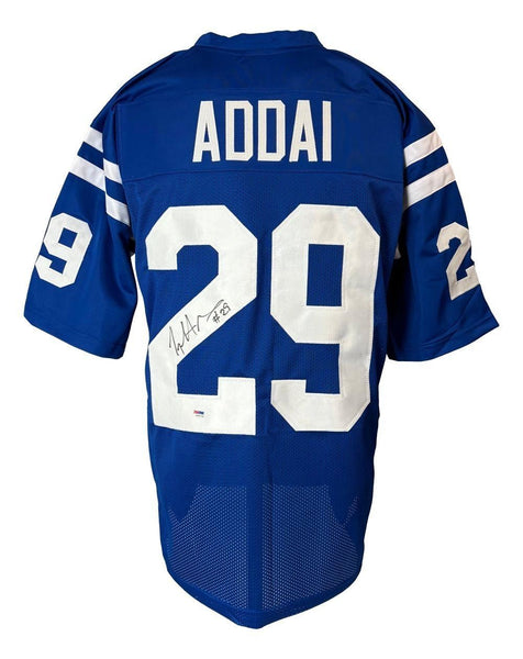 Joseph Addai Signed Indianapolis Colts Jersey (PSA) Super Bowl XLI Champion R.B.