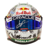 Sergio Perez Signed 2023 Formula 1 RedBull Helmet 1:2 Scale with Beckett COA
