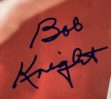 Bobby Knight Isiah Thomas Autographed Indiana Hoosiers 16x20 Photo Beckett 55277