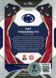 Pat Freiermuth Signed 21 Prizm Draft Picks USA Green #184 Card Beckett 56991