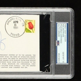 Nolan Ryan Signed 1991 "Rangers Opening Day w George Bush" First Day Cover Cache