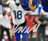Kyren Williams Autographed "TD Flip" Los Angeles Rams 16" x 20" Photo Beckett