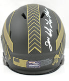 Joe DeLamielleure Autographed Buffalo Bills Salute 2025 Speed Mini Helmet -Prova