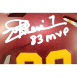 Joe Theismann Autographed Washington Football Team Mini Helmet MVP Beckett 51494