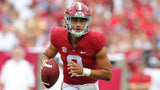 Bryce Young Signed Alabama Crimson Tide Mini-Helmet (Beckett) 2021 Heisman Champ