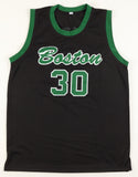 Sam Hauser Signed Boston Celtics Black Home Jersey (Beckett) Celts Small Forward