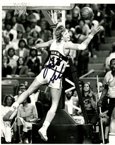 Jack Sikma Autographed Signed 8x10 Photo Seattle Supersonics MCS Holo #70268