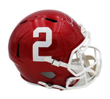 Derrick Henry Signed Alabama Crimson Tide Speed Full Size Flash NCAA Helmet