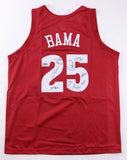 2025 Alabama Crimson Tide Team-Signed Jersey By 9 /Beckett/ Sears, Youngblood +7
