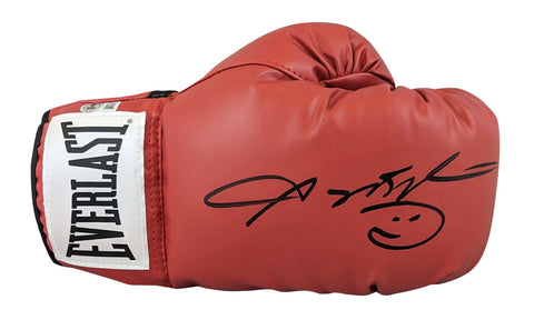 Sugar Ray Leonard Signed Red Right Hand Everlast Boxing Glove BAS Witnessed