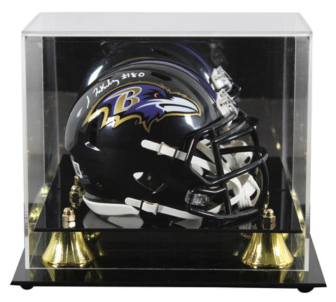 Ravens Isaiah Likely Authentic Signed Speed Mini Helmet W/ Case BAS Witnessed