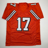 Autographed/Signed Braylon Edwards Cleveland Orange Jersey Beckett BAS COA