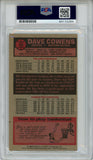 Dave Cowens Autographed 1976-77 Topps Super #30 Trading Card PSA Slab 43821