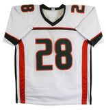 Miami Clinton Portis Authentic Signed White Pro Style Jersey BAS Witnessed