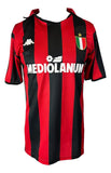 Ruud Gullit Signed AC Milan Kappa Soccer Jersey BAS