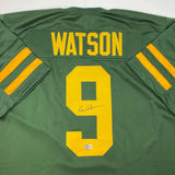 Autographed/Signed Christian Watson Green Bay Color Rush Jersey Beckett BAS COA