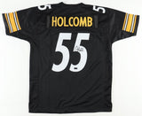 Cole Holcomb Signed Pittsburgh Steelers Jersey (TSE) Starting Inside Linebacker