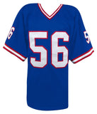 Lawrence Taylor New York Giants Signed Blue Throwback Custom Jersey - SCHWARTZ
