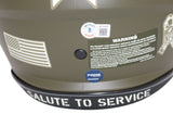 Emmitt Smith Salute Dallas Cowboys Authentic Salute Helmet Beckett 39652