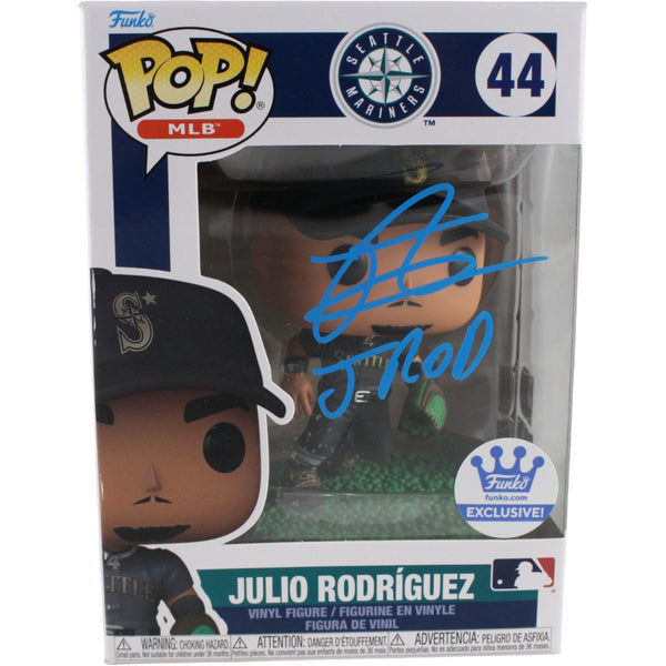 Julio Rodriguez Autographed Seattle Mariners Funko Pop! #44 J Rod Fanatics 53797