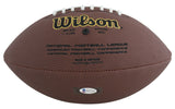 Eagles Devin White Signed Wilson Super Grip Football W/ Case BAS Witnessed