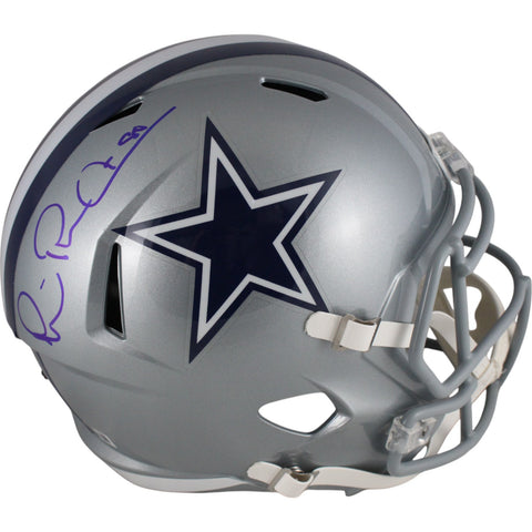 Michael Irvin Autographed/Signed Dallas Cowboys F/S Helmet Beckett Witness 49574