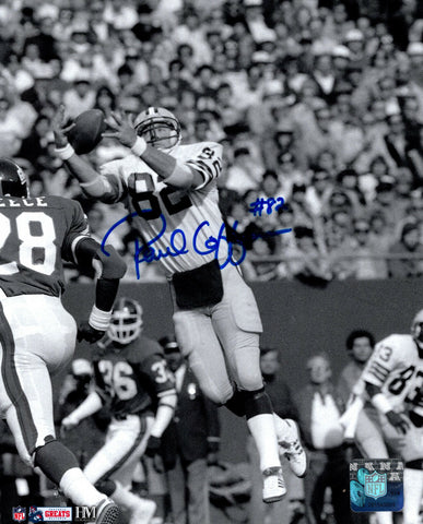 Packers TE PAUL COFFMAN Signed 8x10 Photo #11 AUTO - 3 x Pro Bowl - GBP HOF