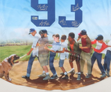 Signed Jersey by 7 Members the 1993 Hit Film "The Sandlot" (Beckett) See List
