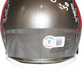 Oj Howard Signed Tampa Bay Buccaneers SB Champs Mini Helmet Beckett 40506