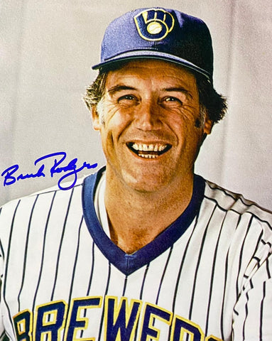 Brewers Managers BUCK RODGERS Signed 8x10 Photo #2