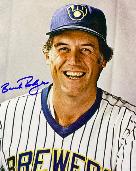 Brewers Managers BUCK RODGERS Signed 8x10 Photo #2