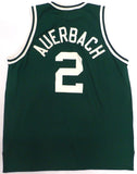 Boston Celtics Red Auerbach Autographed Green Jersey Beckett BAS QR #BS30065