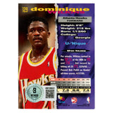 Dominique Wilkins Signed 94 Stadium Club #129 SMEAR Trading Card Beckett 54223