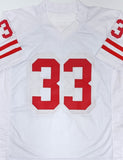 Badgers RON DAYNE #33 Signed Custom Replica WHITE Jersey AUTO w/ Heisman - JSA