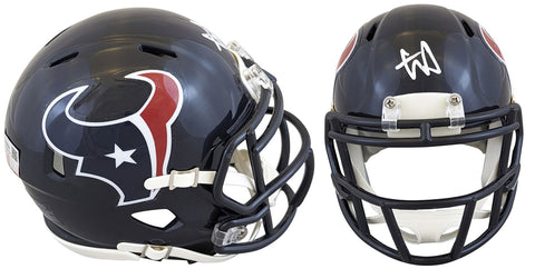 Texans Will Anderson Jr. Authentic Signed Speed Mini Helmet Fanatics 2