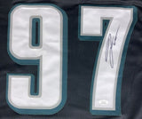 Jason Hargrave Signed Philadelphia Eagles Jersey (JSA COA) 2021 Pro Bowl Def Tkl