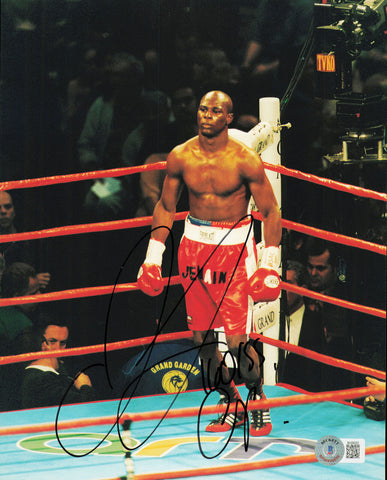 Jermain Taylor Autographed Signed 8x10 Photo Beckett BAS QR #BH29222