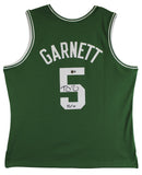 Celtics Kevin Garnett "HOF 20" Signed Green M&N HWC Swingman Jersey BAS Witness