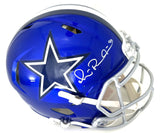 Cowboys MICHAEL IRVIN Signed Full Size FLASH Speed AUTHENTIC Helmet AUTO - BAS