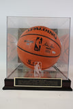 Kevin Garnett Autographed Spalding Basketball w/ Inscription and Case Fanatics