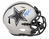 Cowboys Micah Parsons Authentic Signed Rave Speed Mini Helmet w/ Case Fanatics