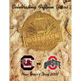 Unautographed Magazine SC Gamecocks vs Ohio State 01 Outback Bowl Program 58418