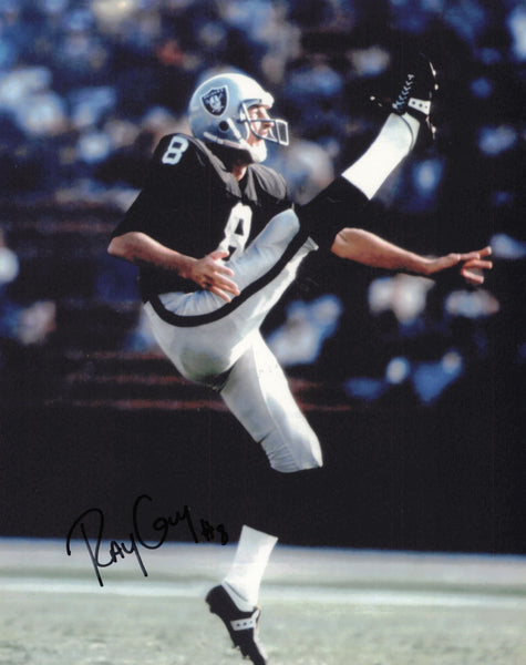 Ray Guy Autographed Signed 8x10 Photo Oakland Raiders SKU #247473