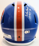 Randy Gradishar Replica Speed Helmet Beckett COA