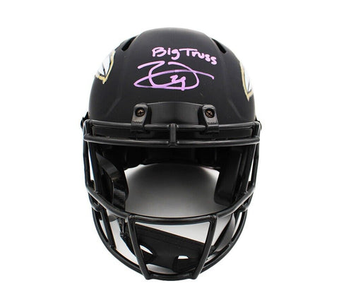 Earl Thomas Signed Baltimore Ravens Custom Speed Authentic Helmet - Big Truss