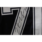 Zack Martin Autographed Pro Style Size XL Blue Jersey Beckett Witness 50908